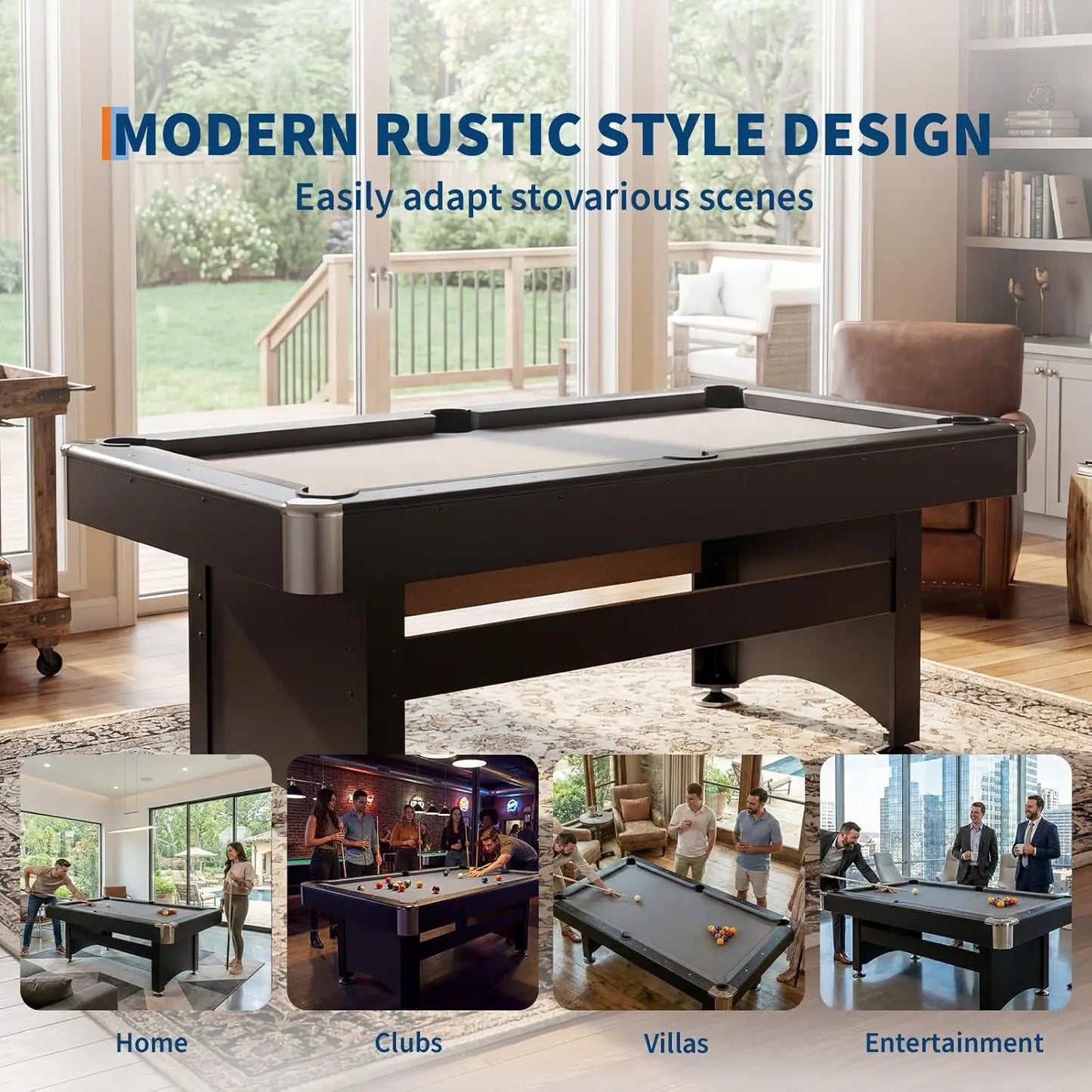 2-in-1 Multi-Game Combination Table