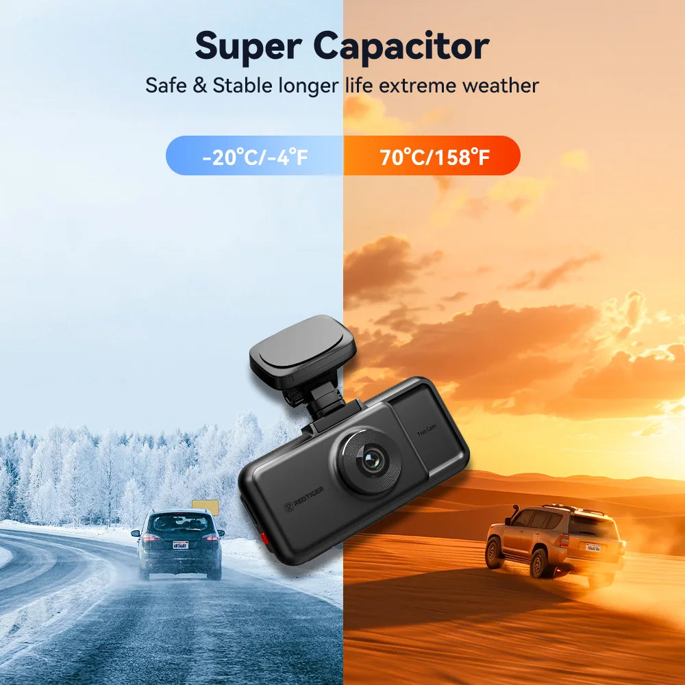 Cameras Front/Cabin/Rear Cam Built-in WiFi GPS Night Vision
