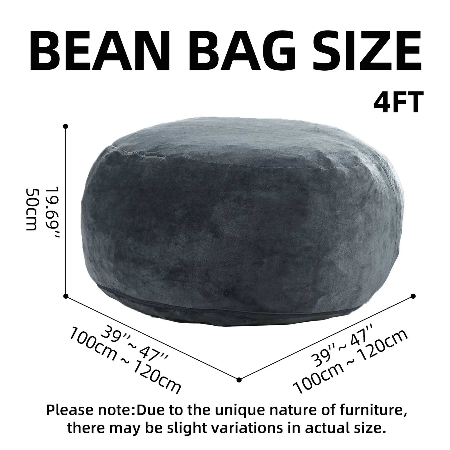 luxurious puff chair, spacious and comfortable recliner