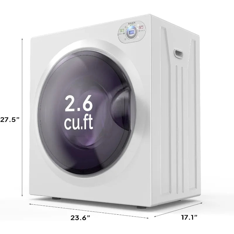 Portable Fast Drying Front Load Dryer with Stainless Steel Tub